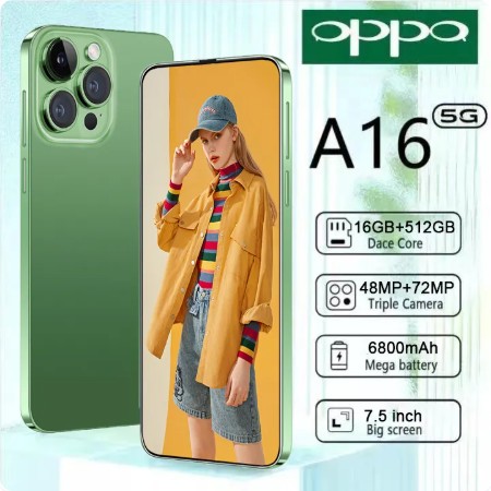 Mobile Phone A16 5g 7.5 Inch 16+512Gb