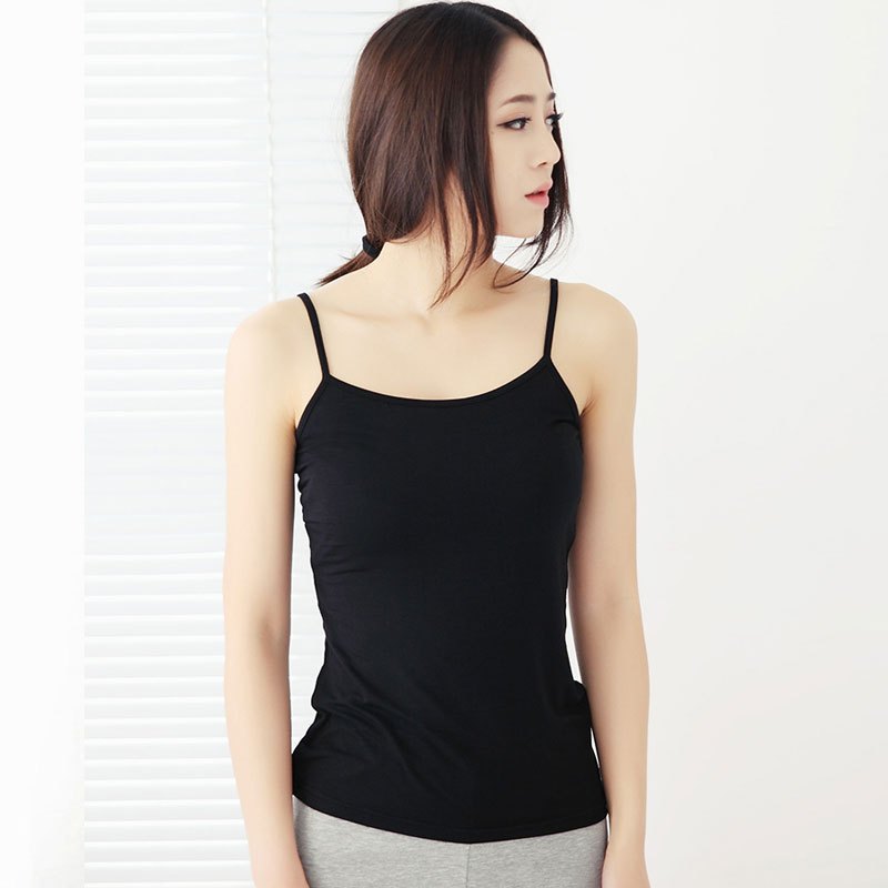 Women Lace Trim Tank Tops